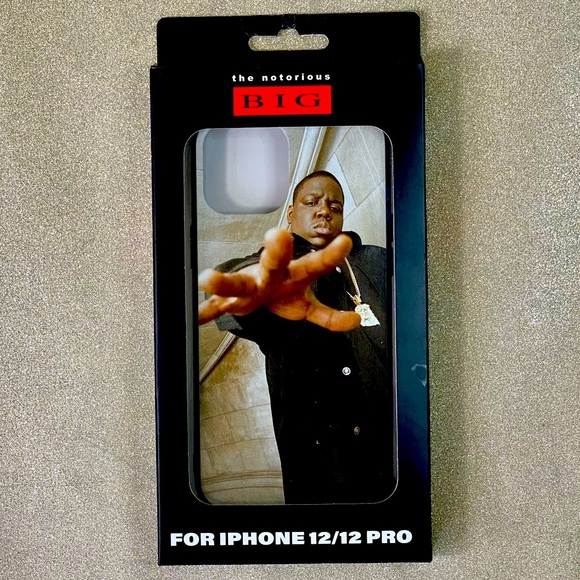 The Notorious Big - Biggie iPhone Case for iPhone 12 or 12 Pro!!!! NWT! Rare! - Picture 7 of 7